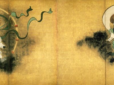 Raijin et Fujin, kami du tonnerre et du vent